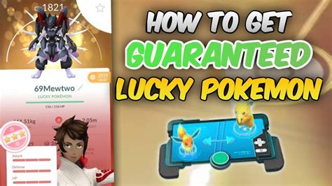 How to get Lucky Pokémon in Pokémon Go .